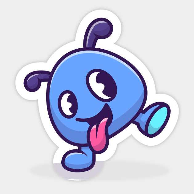 Cute Baby Monster Sticker by Catalyst Labs